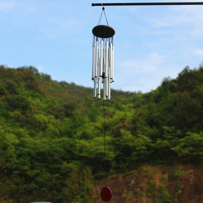 Large Solid Wood Bronze Wind Chimes Metal Multi-tube Anti-rust Wind Chimes