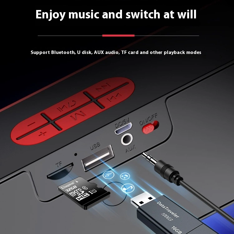 Bluetooth Speaker Mini-portable Wireless High Sound Quality Card