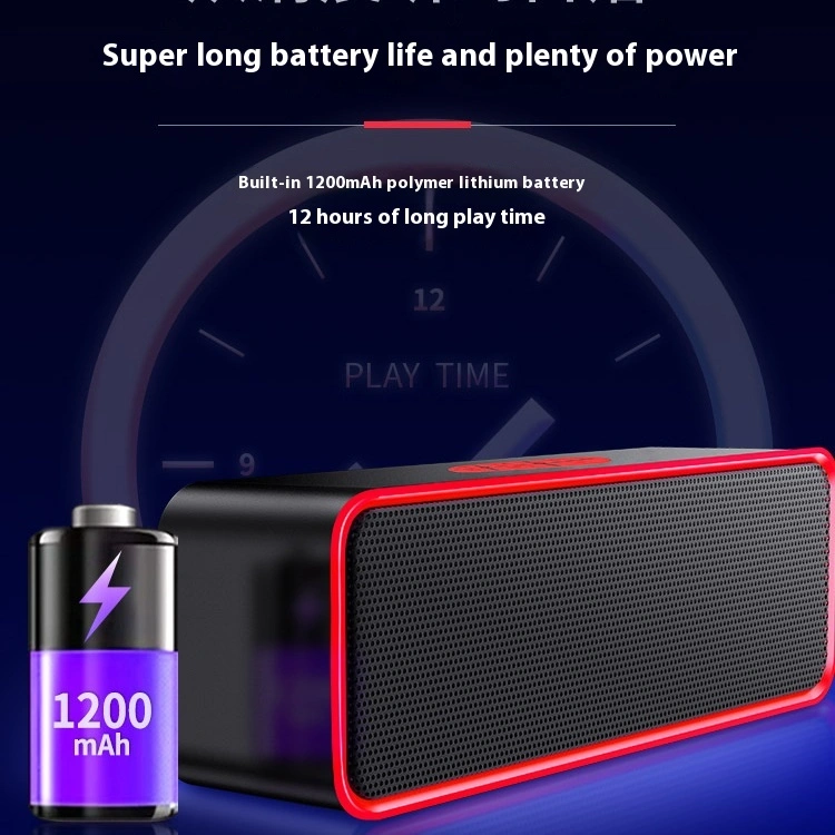Bluetooth Speaker Mini-portable Wireless High Sound Quality Card