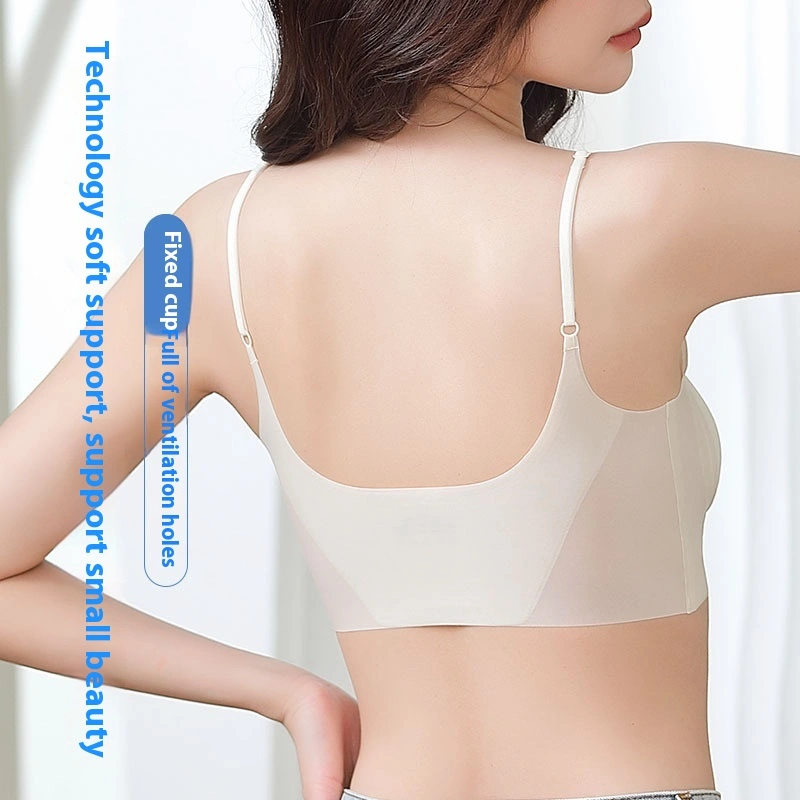 Fashion Ice Silk Cool Female Bra Vest