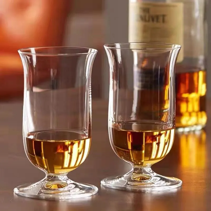 Whiskey Shot Glass Big Belly Short Foot Glass