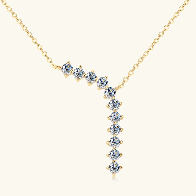 Diamond Necklace Pendant Women's Sterling Silver