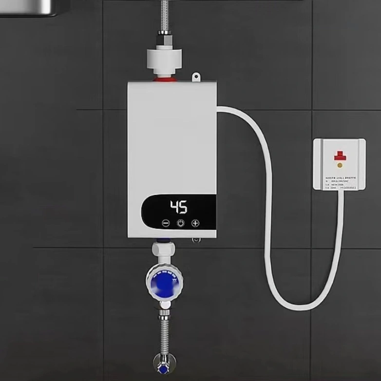 Quick-heating Small Electric Water Heater Intelligent Frequency Conversion Shower Suit
