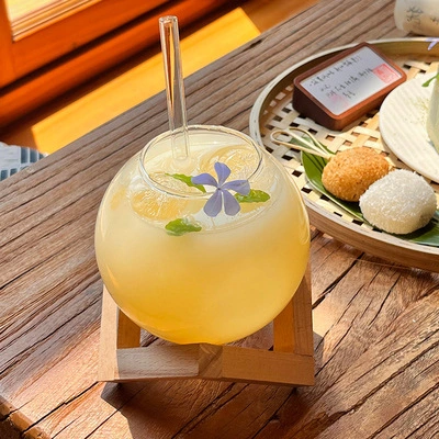 New Personalized Moon Cup Ball Glass