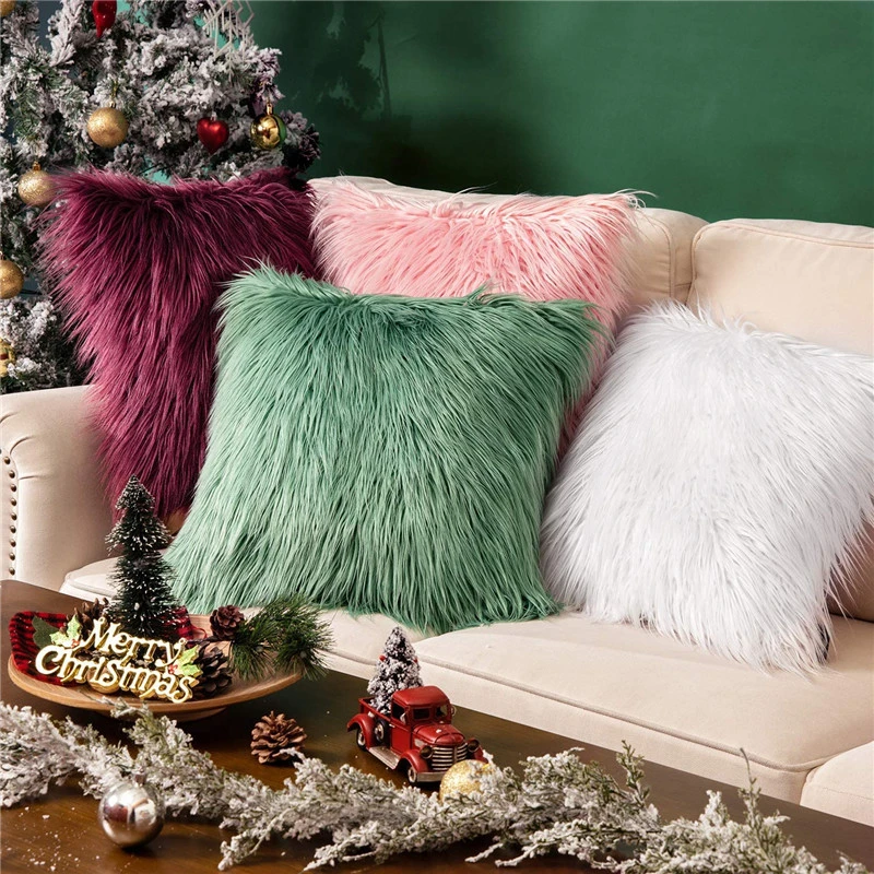 Home Fashion Personality Solid Color Pillowcase