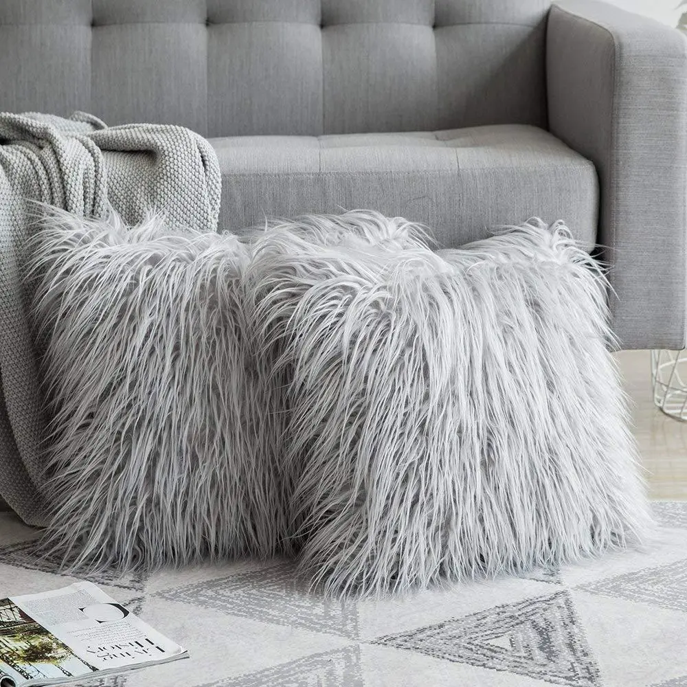 Home Fashion Personality Solid Color Pillowcase