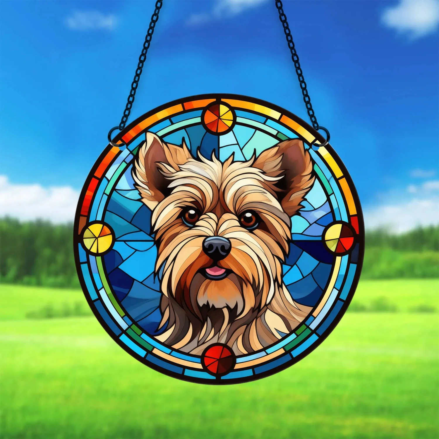 Pet Dog Acrylic Wall Decoration Pendant