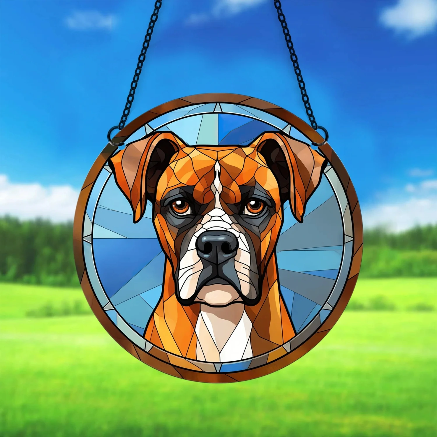 Pet Dog Acrylic Wall Decoration Pendant