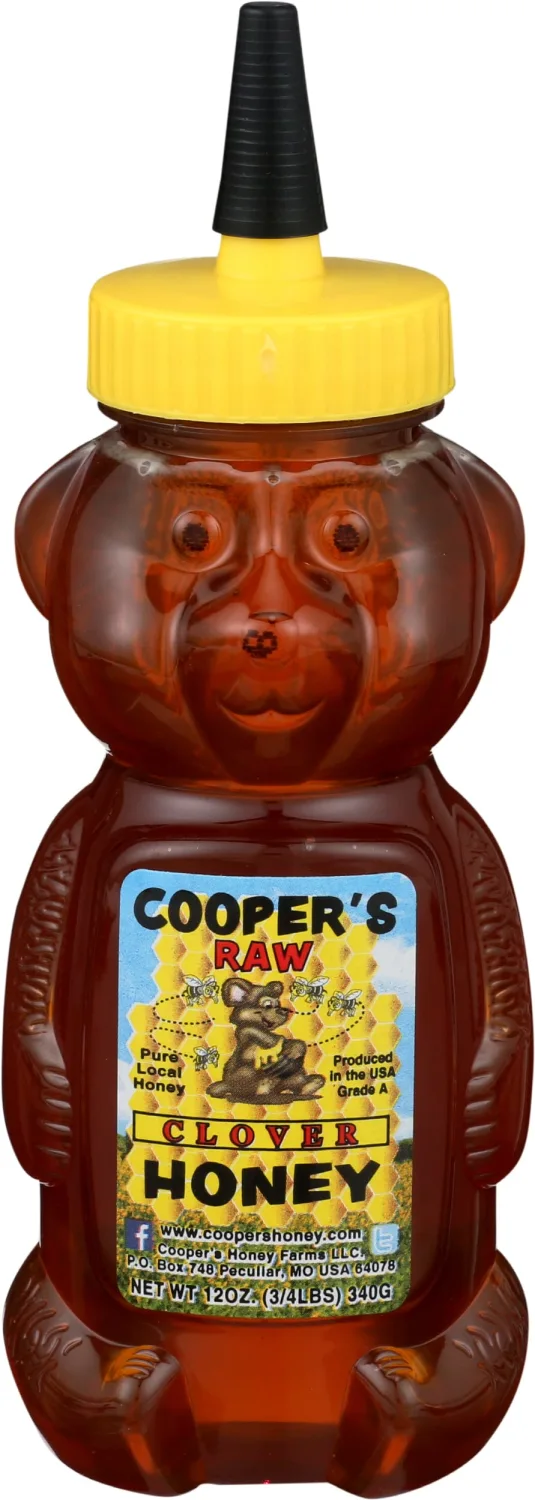 Coopers Honey Pure Honey Bear, 12 Oz