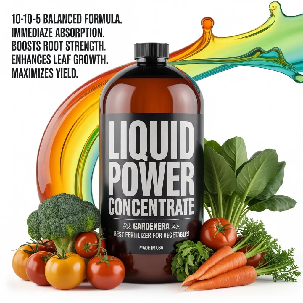 Liquid Power Beets Fertilizer - Professional Liquid Plant Food for Beets - Fast-Acting Concentrate for Growth, Strong Roots & High-Yield Harvest - 8 oz - Indoor & Outdoor Use