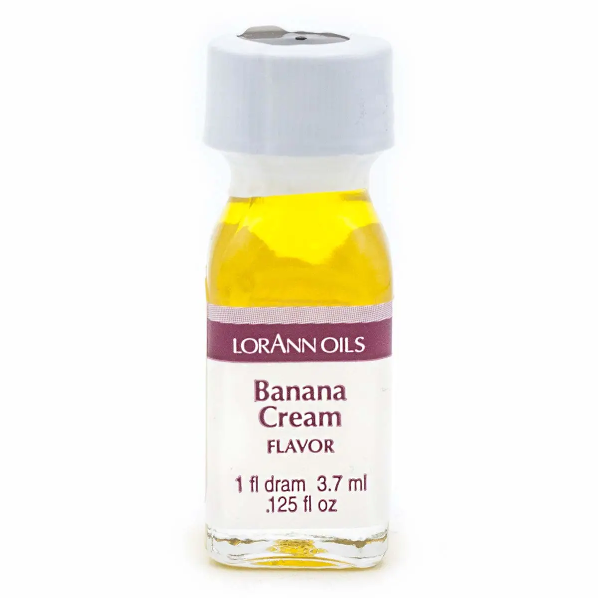 LorAnn Oils Super Strength Flavoring - Used For Candy Making, Flavoring, Baking, Hard Candy, & Flavor Oils - Bold, Natural Flavors 4X Stronger Than Extracts - Banana Cream, Pack of 2, 0.125 fl oz