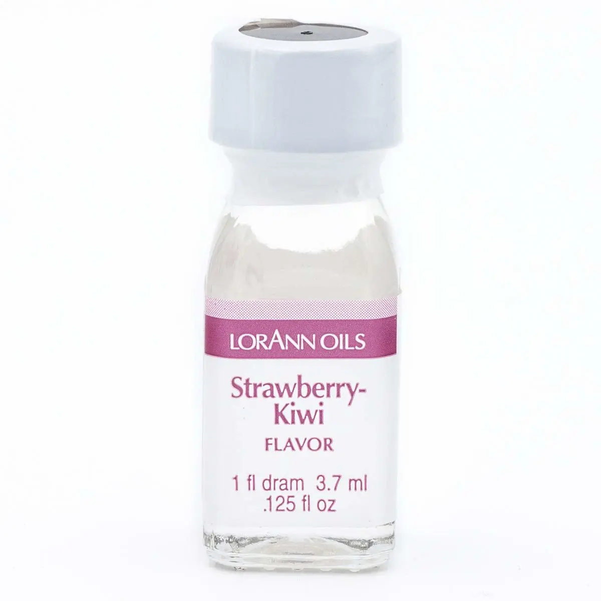 LorAnn Oils Super Strength Flavoring - Used For Candy Making, Flavoring, Baking, Hard Candy, & Flavor Oils - Bold, Natural Flavors 4X Stronger Than Extracts - Strawberry-Kiwi, Pack of 2, 0.125 fl oz