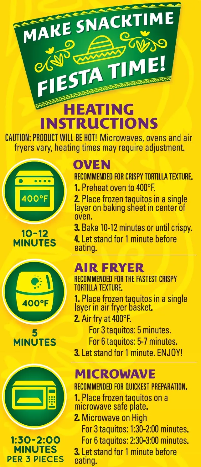 Jose Ole Chicken Taquitos Frozen Box, 22.5 Oz