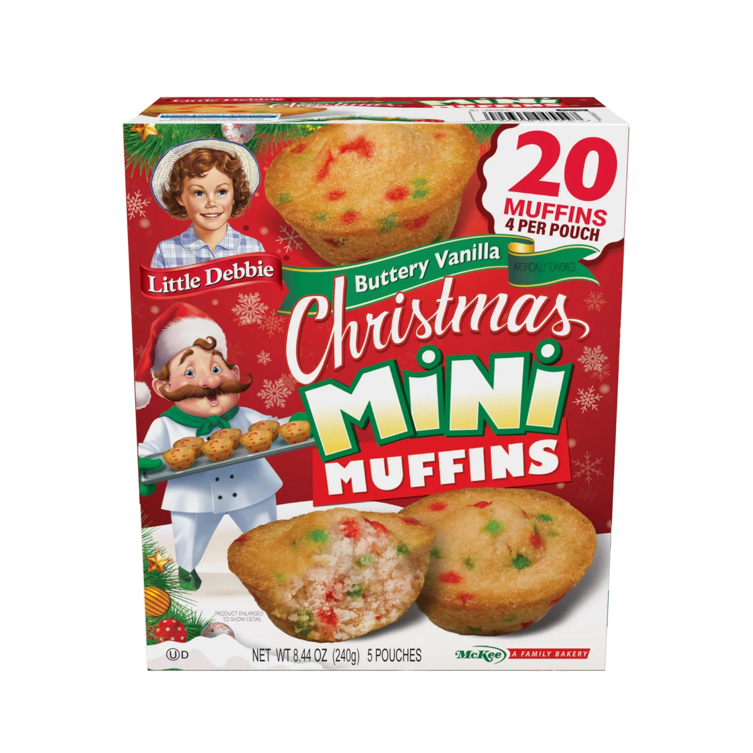 Little Debbie Christmas Mini Muffins