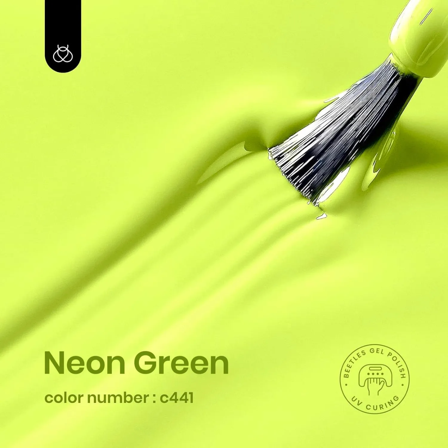 Beetles Neon Green Gel Nail Polish,15ml Bright Neon Green Lemon Yellow Gel Nail Polish Halloween Nails Design Soak Off UV LED DIY Manicure Halloween Nails