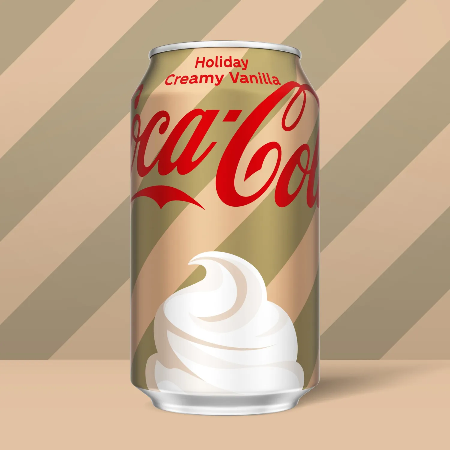 Coca-Cola Holiday Creamy Vanilla Fridge Pack Cans, 12 fl oz, 12 Pack