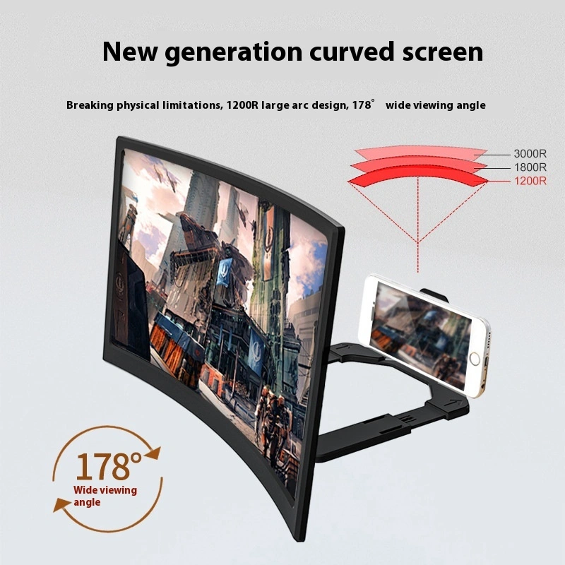 TV Mobile Phone Screen Plastic Amplifier