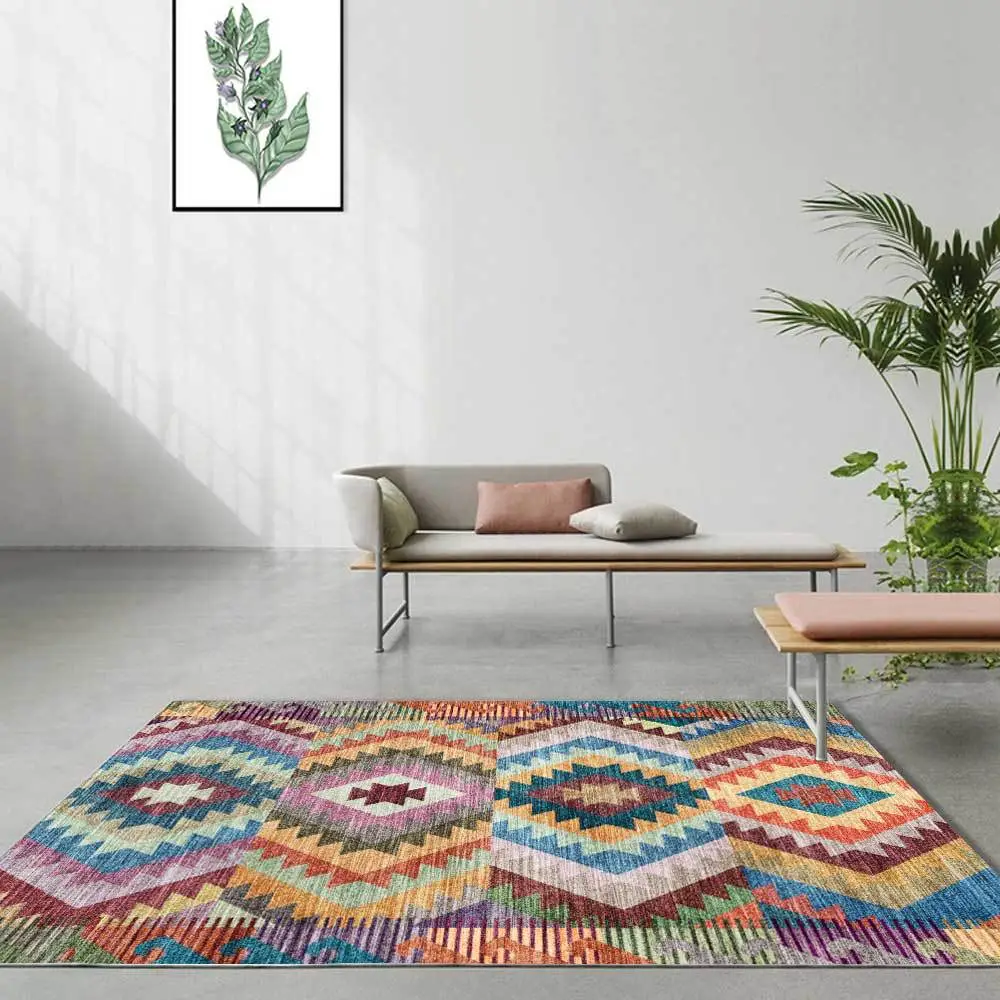 American Color Multi-color Ethnic Style Mat