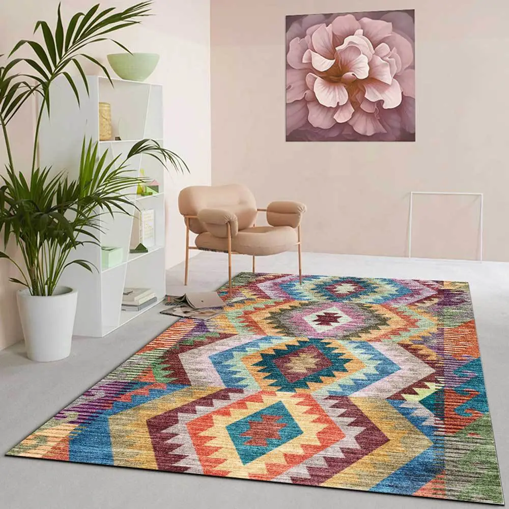 American Color Multi-color Ethnic Style Mat