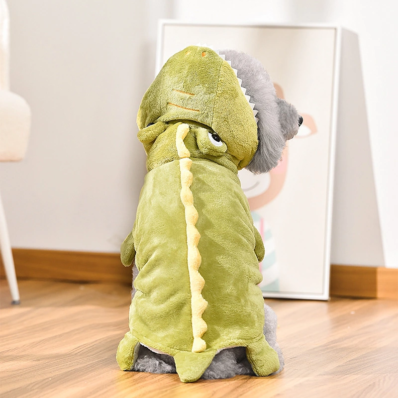 Dinosaur Warm Autumn And Winter Halloween Christmas Pet Clothes