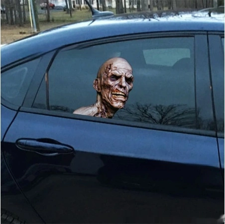 Car Window Stickers 3D Stickers Zombie Vinyl Stickers Horror Halloween