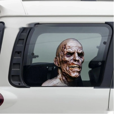 Car Window Stickers 3D Stickers Zombie Vinyl Stickers Horror Halloween