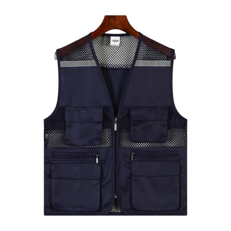 Adult Children's Clothing Multi-pocket Reflective Waistcoat