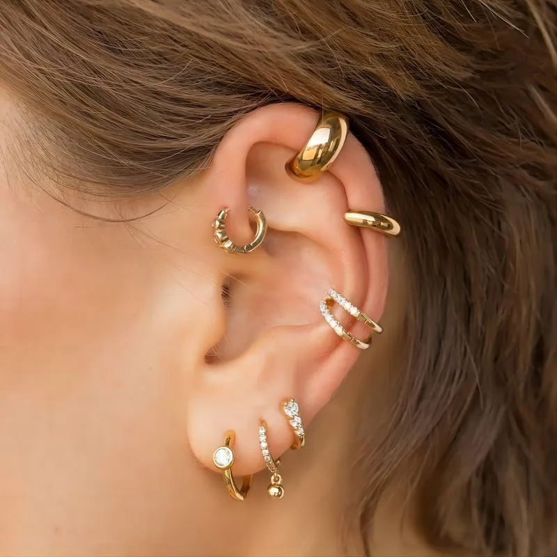 Titanium Steel Ear Clips High-grade Without Pierced Ears