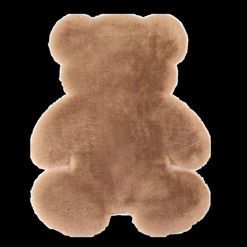 Cute Bear Carpet Plush Bedside Blanket Bedroom Floor Mat