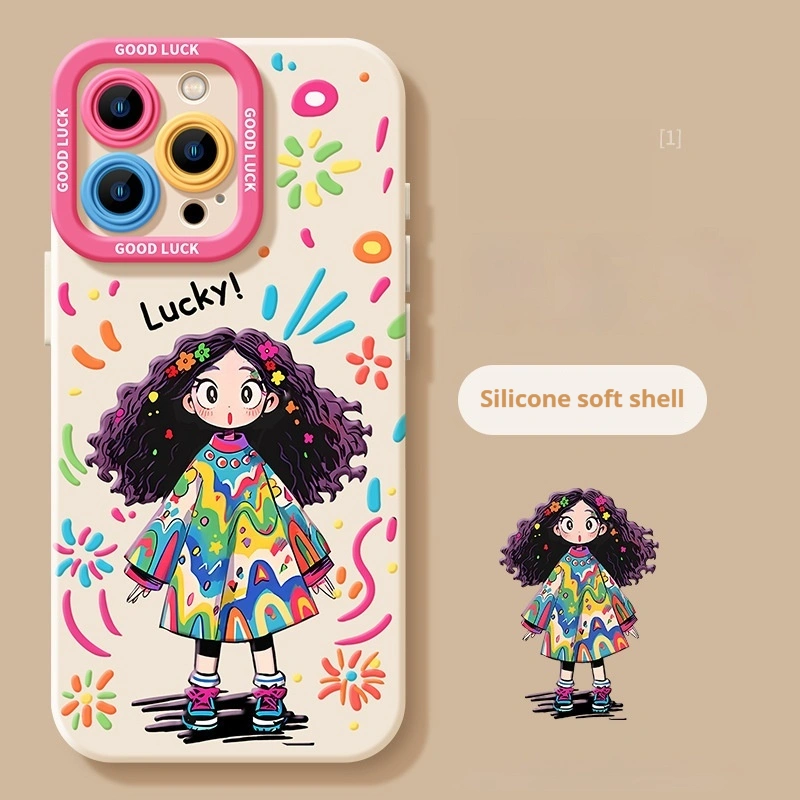 Phone Case With Lanyard Stain Resistant And Drop Resistant