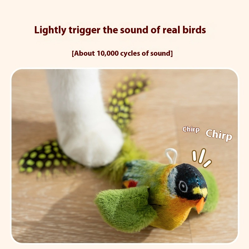 Electric Sound Simulation Bird Cat Toy Cat Teaser