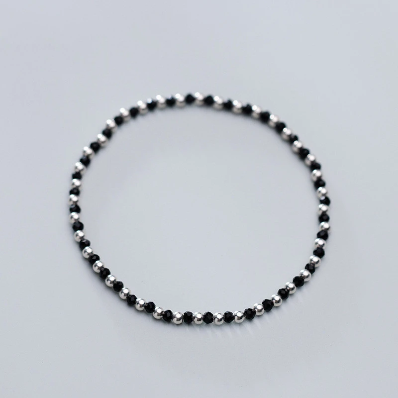 Women's Fashion Elastic String Light Bead Bracelet