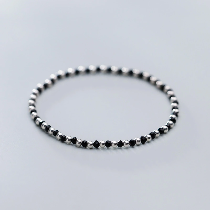 Women's Fashion Elastic String Light Bead Bracelet