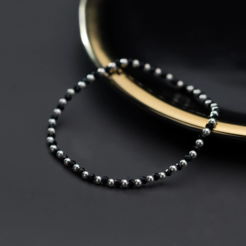 Women's Fashion Elastic String Light Bead Bracelet