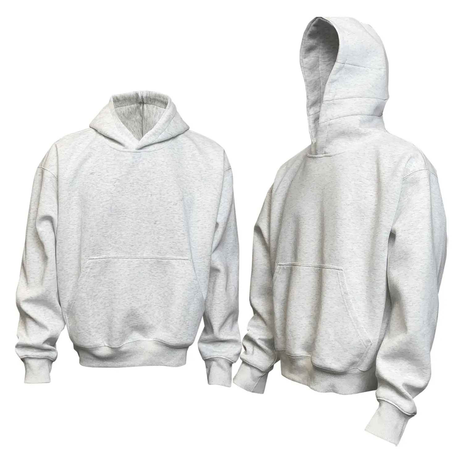 American Style Loose Hooded Short Oversized Sweater For Men And Women