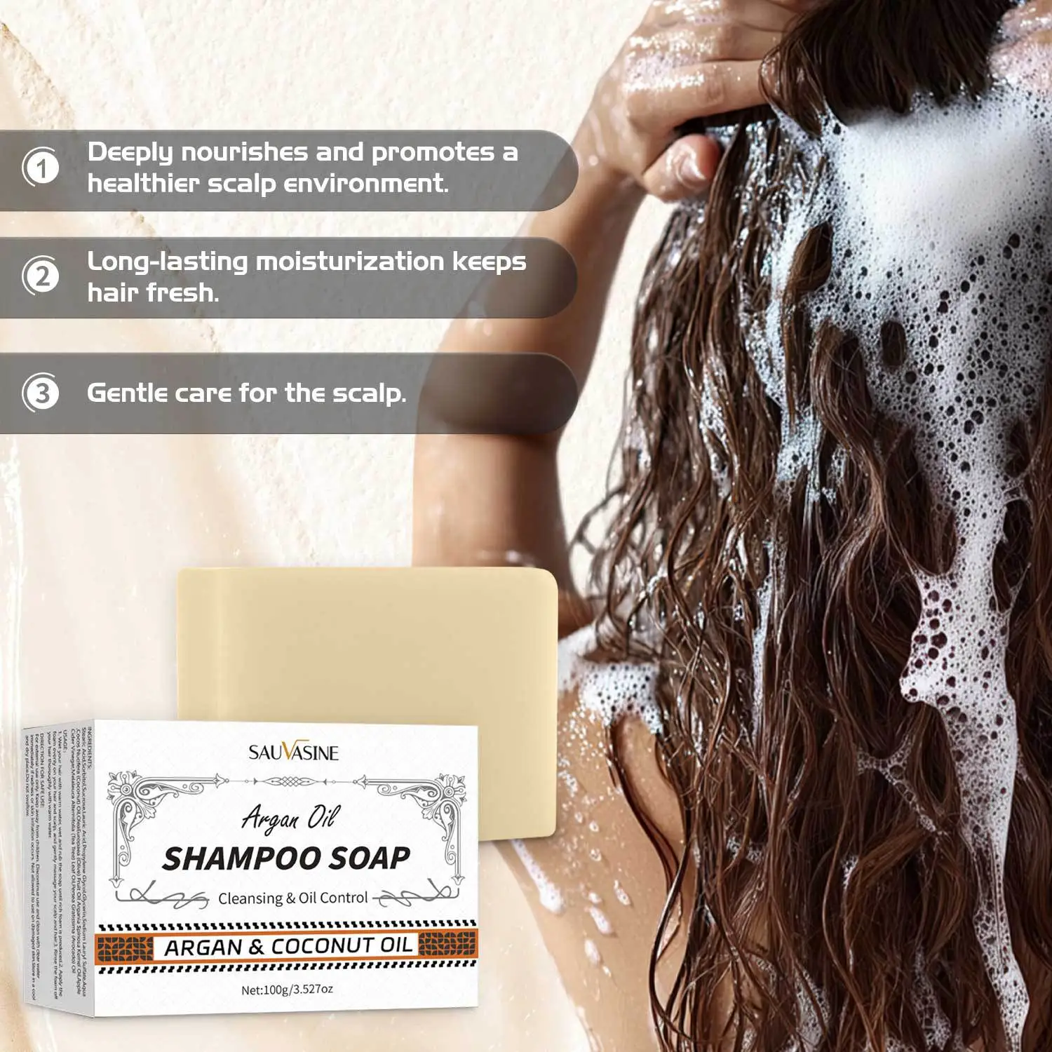 A Dry Oil Shampoo Soap
