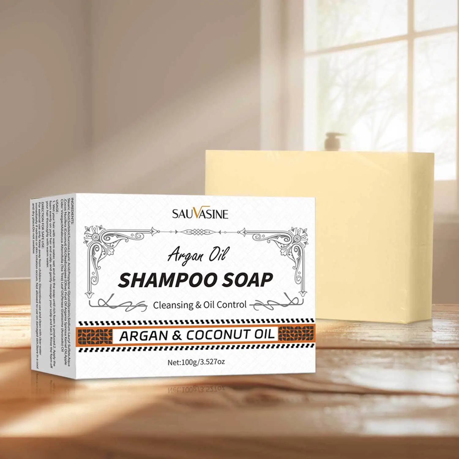 A Dry Oil Shampoo Soap