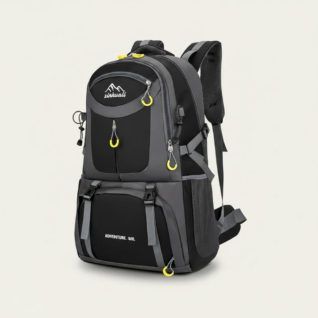 Outdoor Mountaineering Bag Hiking Men And Women 60L Large Capacity Sports Bag