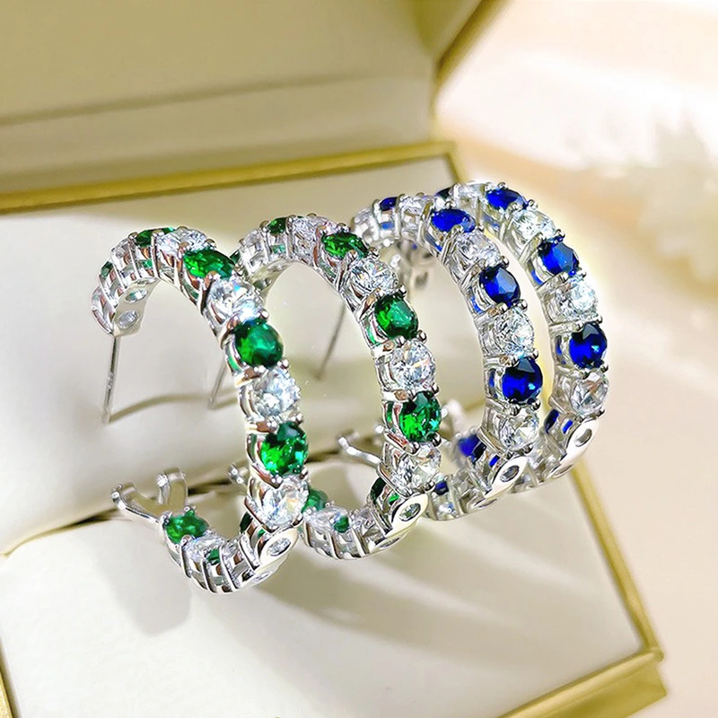 Women's Fashionable Colorful All-match Earrings