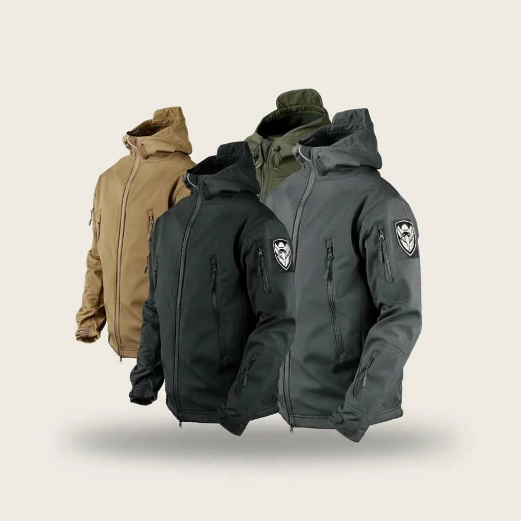 Outdoor Windproof Clothing Soft Shell Jacket