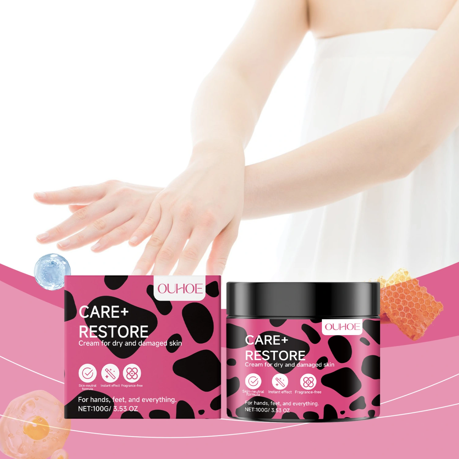 Moisturizing And Hydrating Improve Skin Dull And Deeply Nourish Skin Body Cream