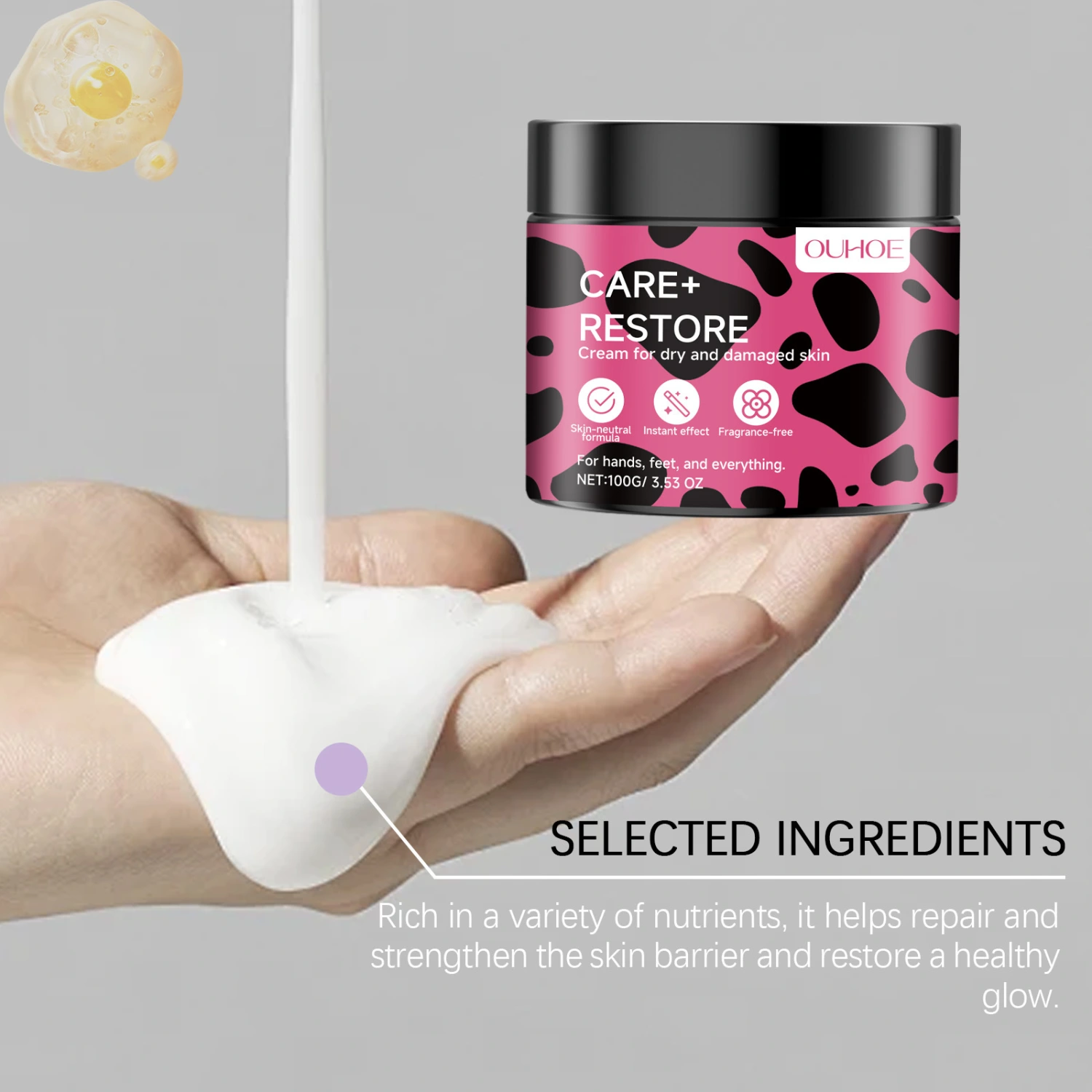Moisturizing And Hydrating Improve Skin Dull And Deeply Nourish Skin Body Cream
