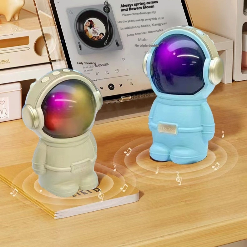Outdoor Portable Home Desktop Spaceman Mini Stereo
