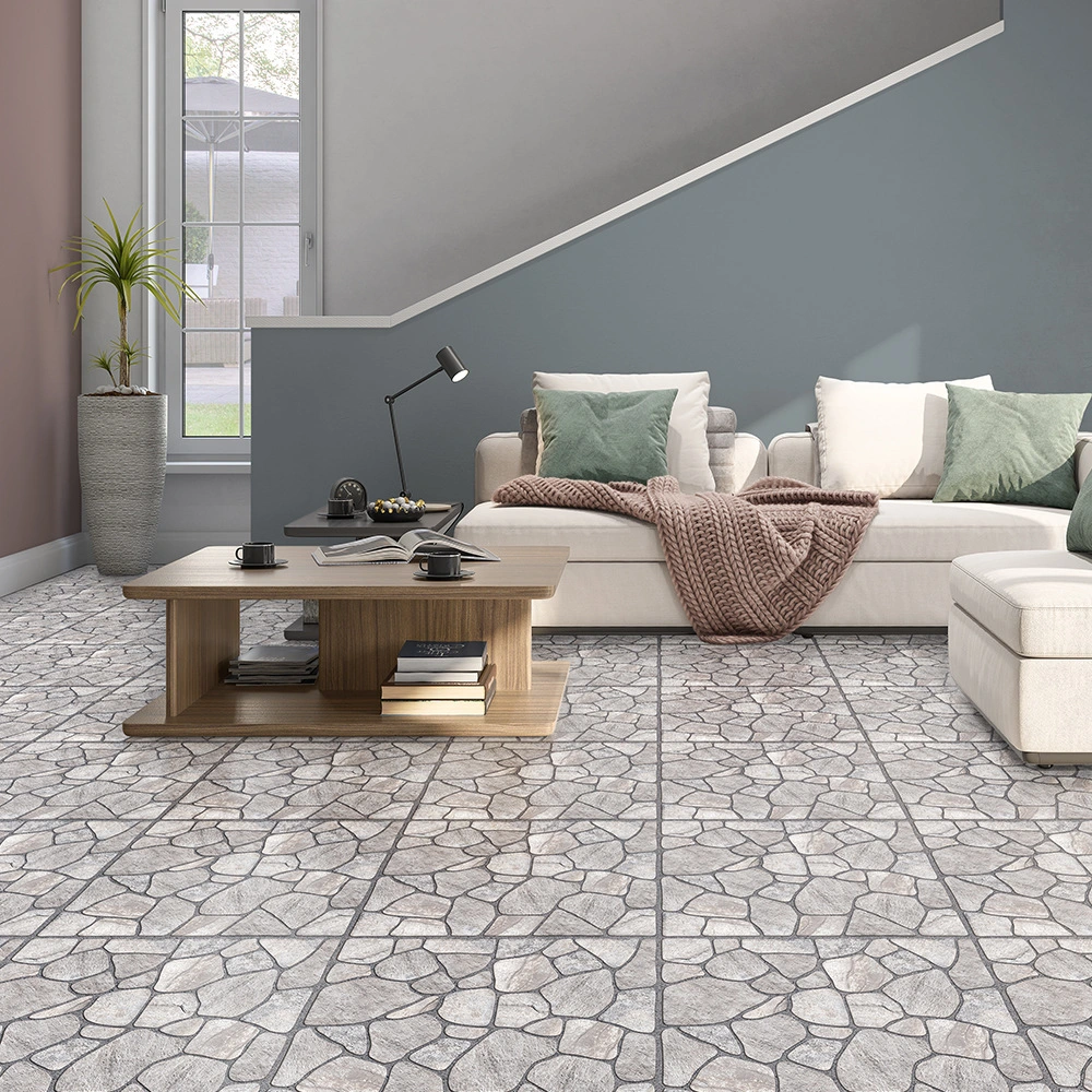 Marble Brick Pattern Frosted Tile Sticker Floor Tile Beautiful Seam