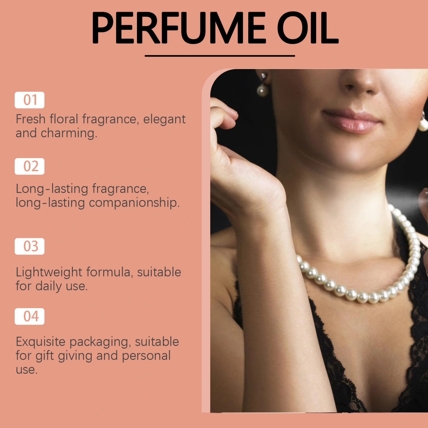 Charming Floral Ball Perfume Lasting Couple