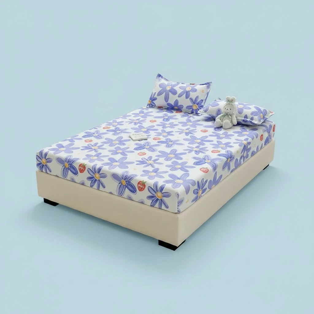 Dust Mattress Protective Cover Three-piece Bed Sheet Set