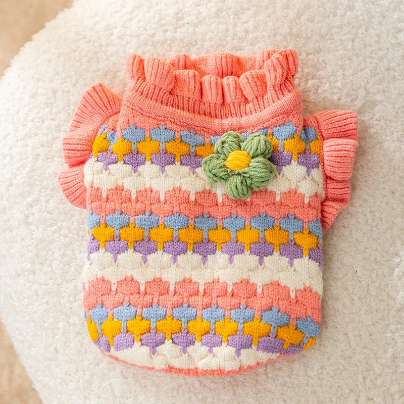 Spring And Autumn Dog Clothes Rabbit Sweater Small Puppies Teddy