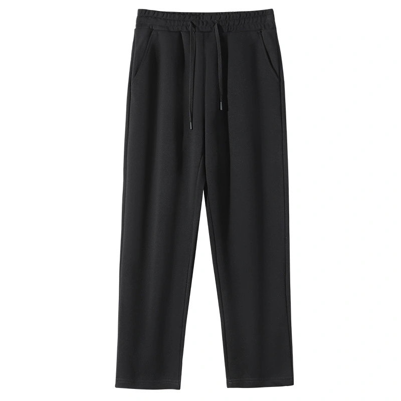 Casual Pants Elastic Waist Heavy Loose Track Pants Men's And Women's Casual Straight-leg