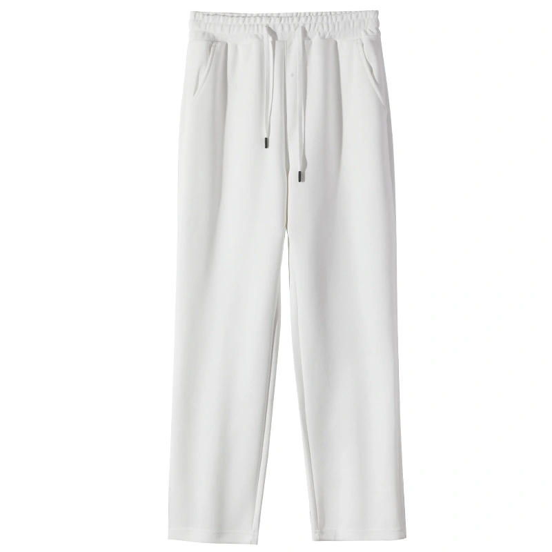 Casual Pants Elastic Waist Heavy Loose Track Pants Men's And Women's Casual Straight-leg