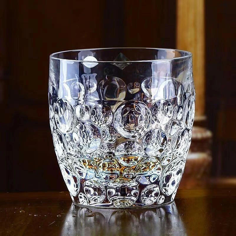 Painted Lead-free Crystal Glass Big Belly Cup Home